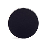 3oz Standard Glass Jar - Black Plastic Screw Lid