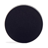 5oz Standard Glass Jar - Black Plastic Screw Lid